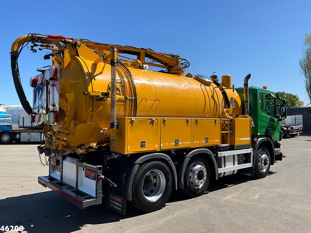 Scania P 360 Euro 6 Bekker LaGram 9m³ kolkenzuiger