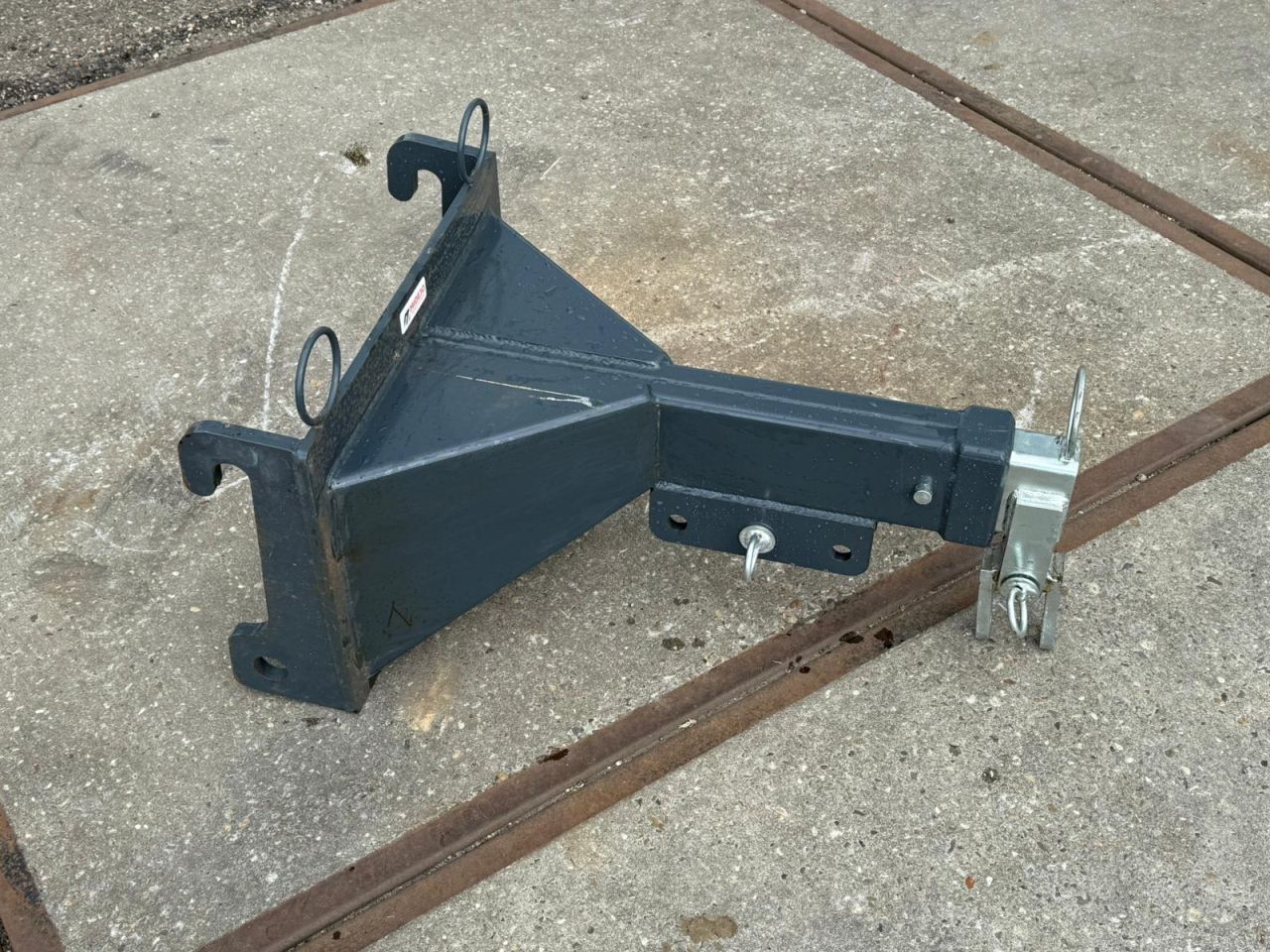 Gebr. Geens uitschuifbare hijsarm Giant aansluiting