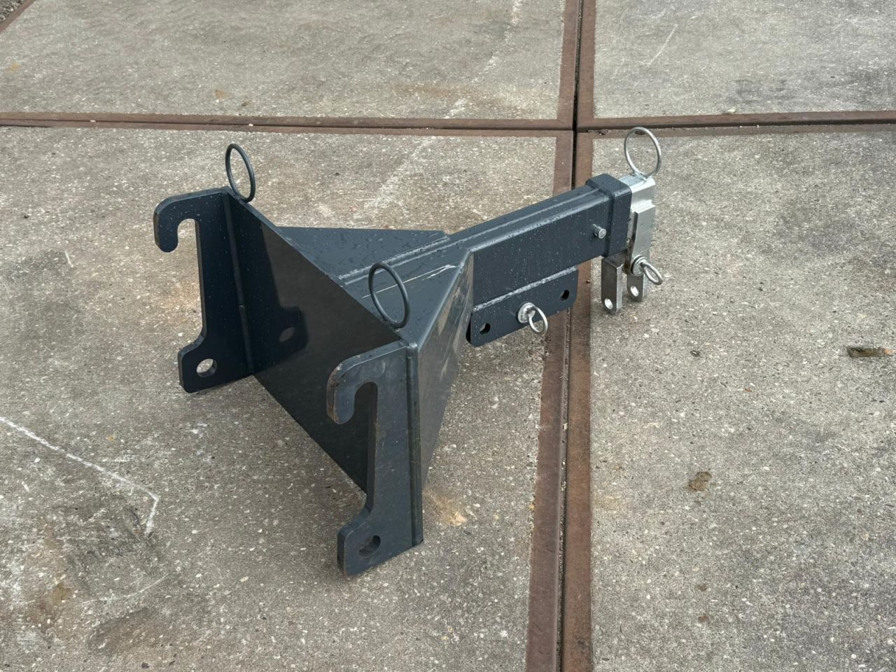 Gebr. Geens uitschuifbare hijsarm Giant aansluiting