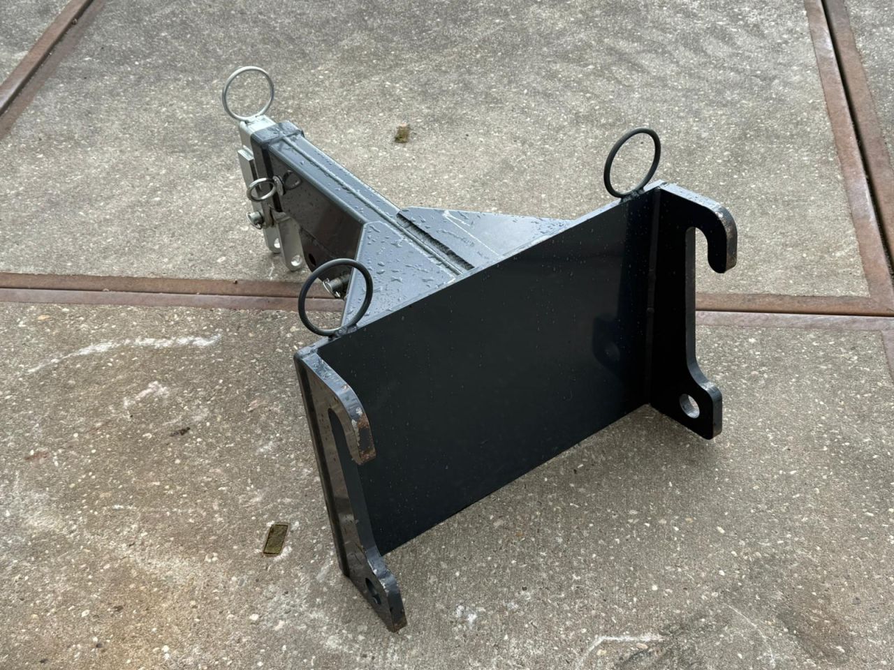 Gebr. Geens uitschuifbare hijsarm Giant aansluiting