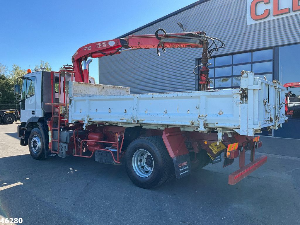 Iveco Eurotech 190E24 Cursor Manual Full Steel Fassi 11 Tonmeter laadkraan Just 182.743 km!