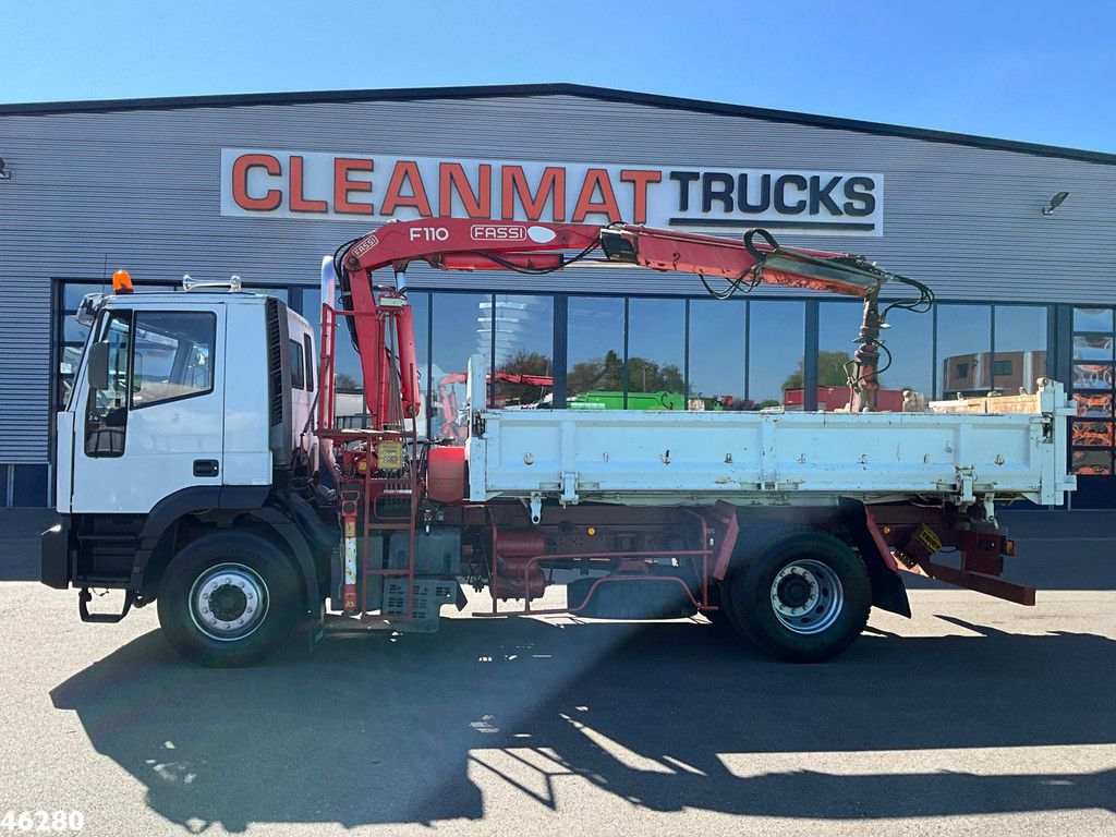 Iveco Eurotech 190E24 Cursor Manual Full Steel Fassi 11 Tonmeter laadkraan Just 182.743 km!