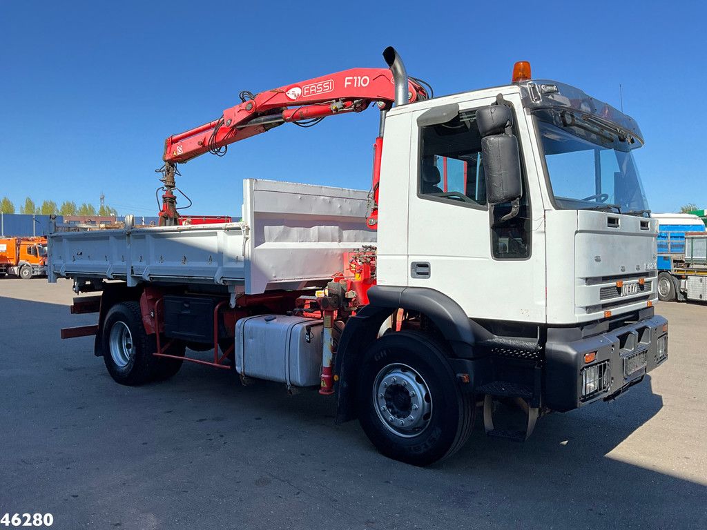 Iveco Eurotech 190E24 Cursor Manual Full Steel Fassi 11 Tonmeter laadkraan Just 182.743 km!