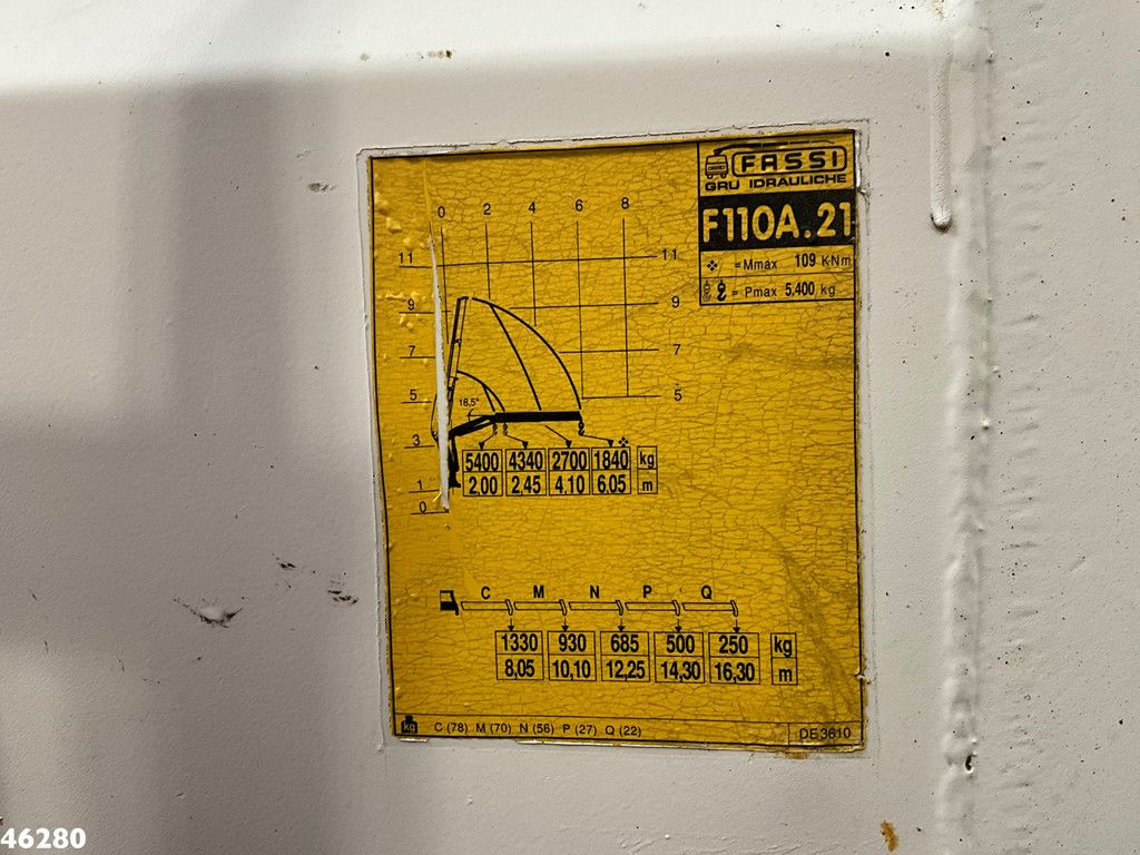 Iveco Eurotech 190E24 Cursor Manual Full Steel Fassi 11 Tonmeter laadkraan Just 182.743 km!