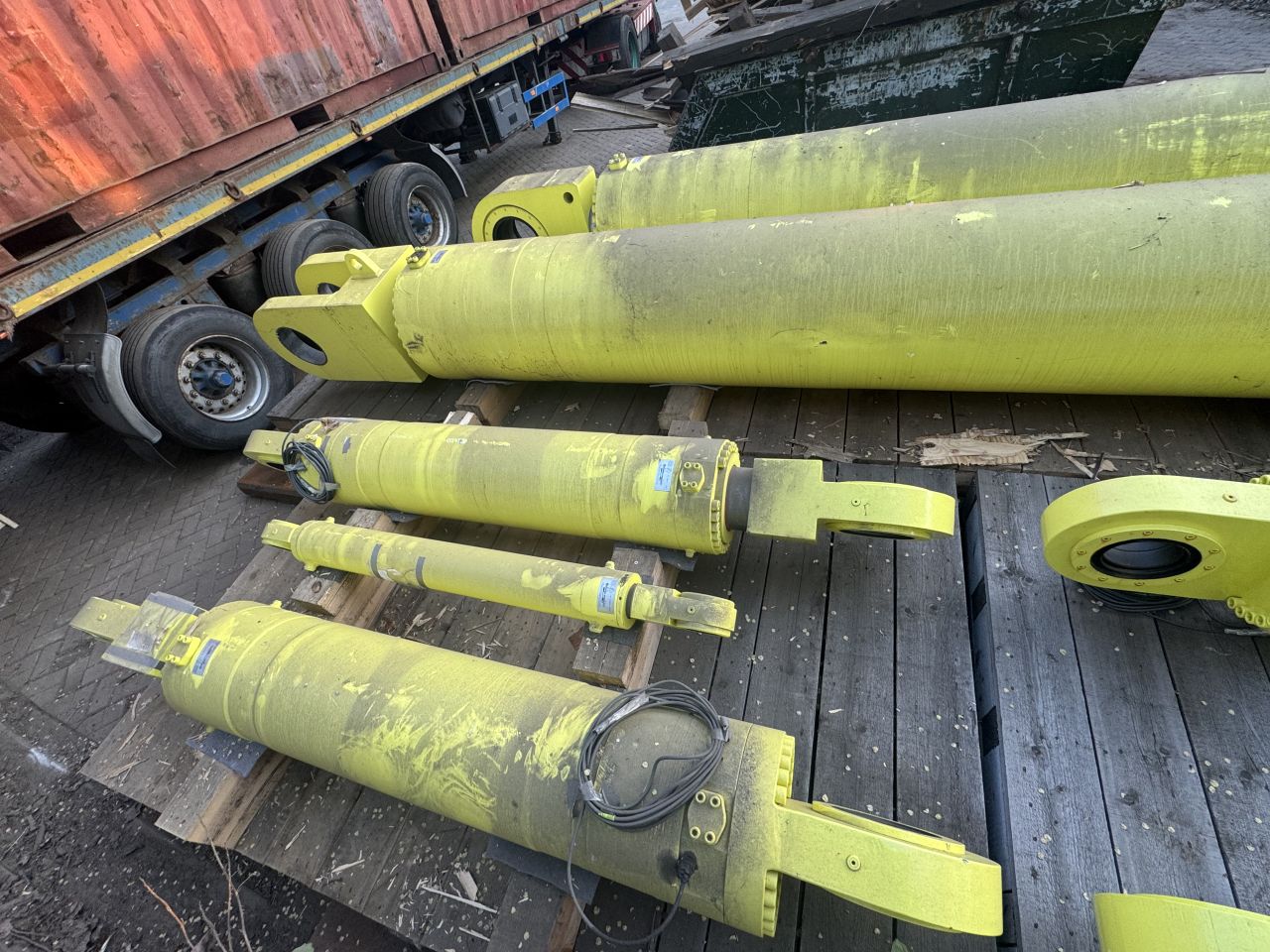 Hydraulische cilinders groot