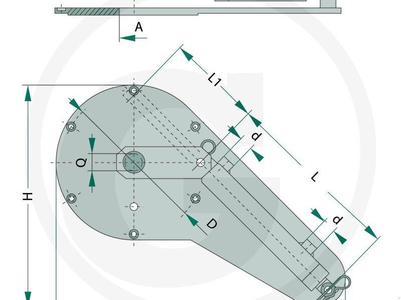Dreiwegehahn mit Zubehör  für Pumpfass, Ersatzteile
