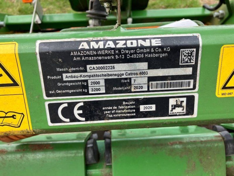 Amazone CATROS+4003 SPECIAL