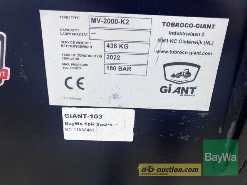 Giant DUNG- UND SILAGEZANGE 200 CM