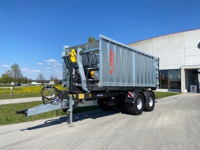 Fliegl ASA 6800 Abschiebemulde mit Hackenliftrahmen