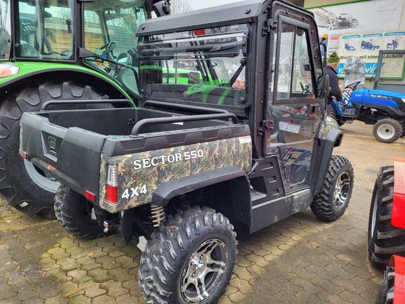 Hisun Sector 550 Vollkabine + Heizung + Allrad & Diff.Sperre  StV