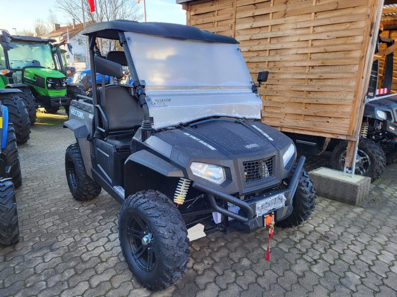 Hisun Sector E1 Elektro UTV Allrad Diff-Sperre   Zulassungspap