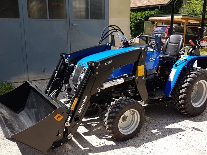 Solis 20 PS + Servolenkung + Frontlader Alö C09s + Schaufel + Straßenz