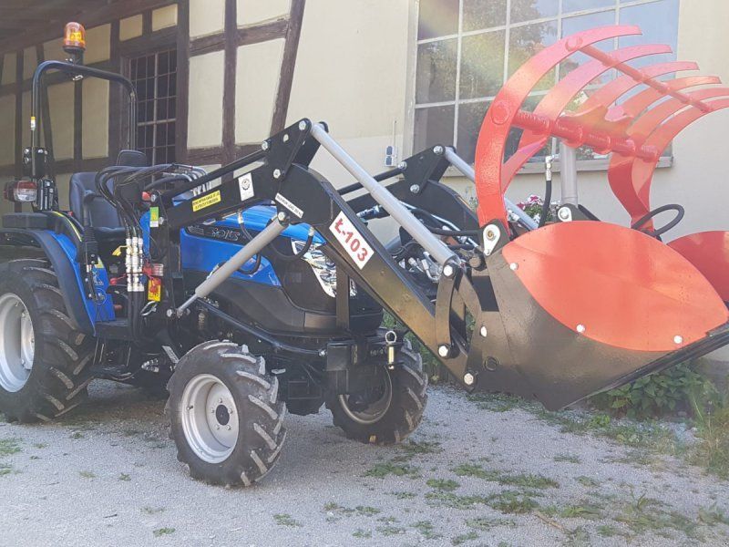 Solis 26 + Frontlader Euro-Norm + 3.Kreis + Greifschaufel + Straßenzul