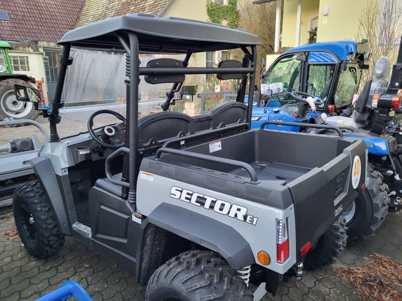Hisun Sector E1 Elektro UTV Allrad Diff-Sperre   Zulassungspap
