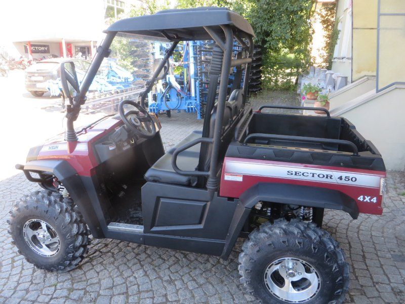 Hisun Sector 450 Allrad 4x4 + Differenzial-Sperre + Straßenzulassung U