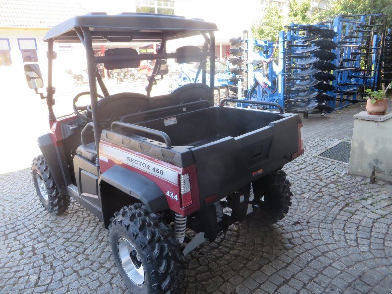 Hisun Sector 450 Allrad 4x4 + Differenzial-Sperre + Straßenzulassung U