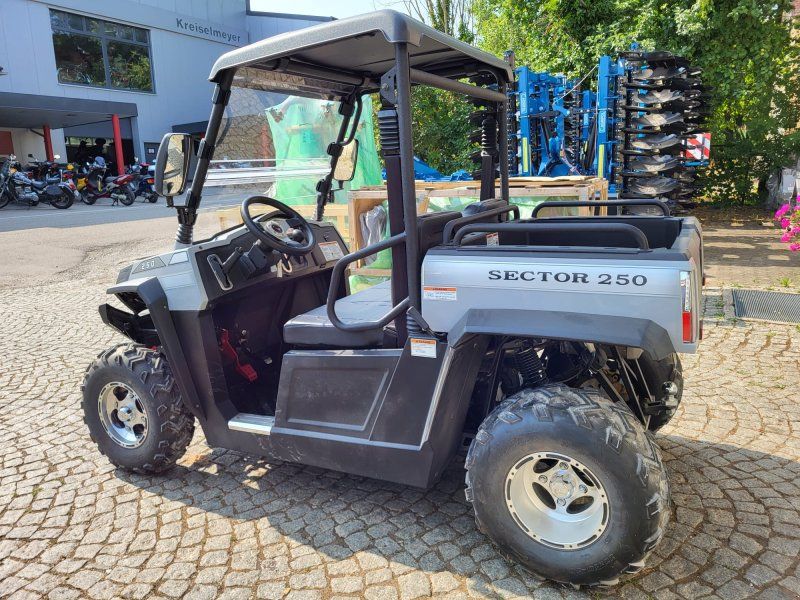 Hisun Sector 250 grau + Seilwinde + StVZO Zulassungspapiere  UTV