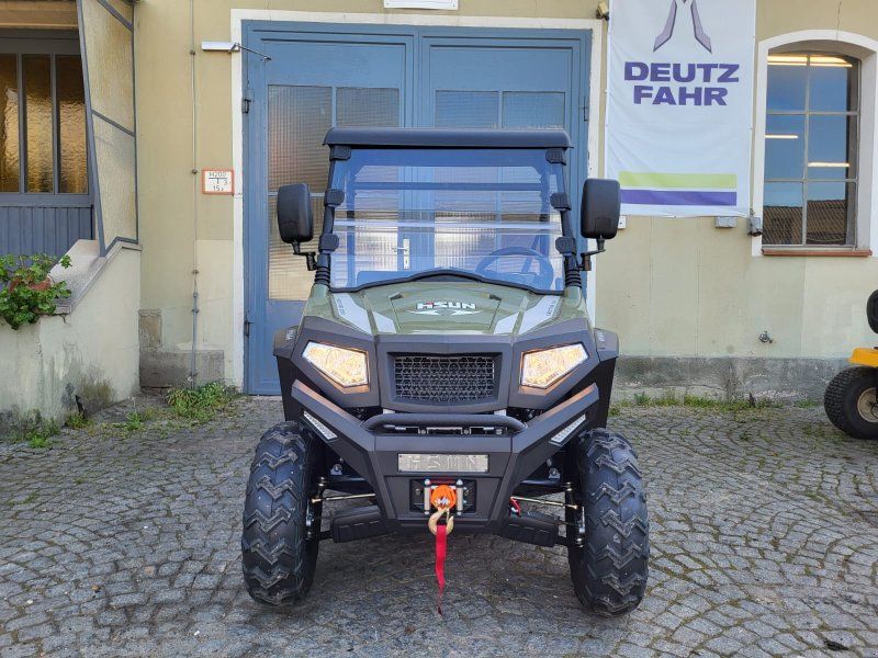 Hisun Sector 250 Avocado / grün + Seilwinde + StVZO Zulassungspapiere