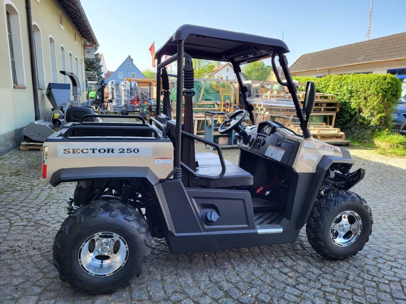 Hisun Sector 250 sand / beige + Seilwinde + StVZO Zulassungspapiere NE