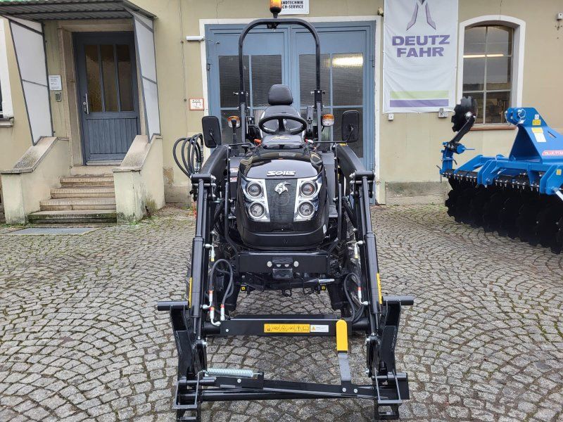 Solis 26 HST Panther + Alö C12s Frontlader Euronorm Limited Edition NE