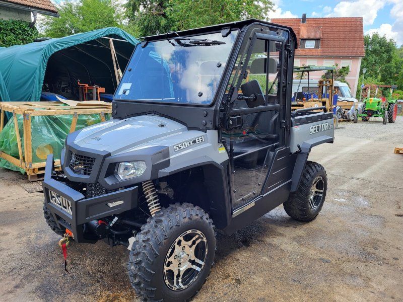 Hisun Sector 550 + Vollkabine Heizung & Lüftung + Straßenzulassung StV