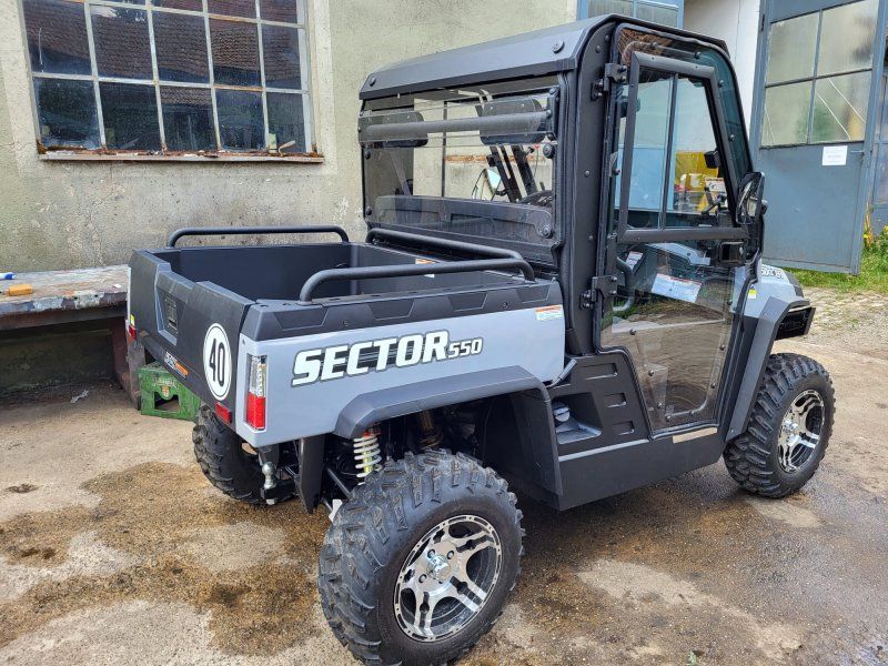 Hisun Sector 550 + Vollkabine Heizung & Lüftung + Straßenzulassung StV