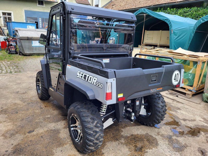 Hisun Sector 550 + Vollkabine Heizung & Lüftung + Straßenzulassung StV