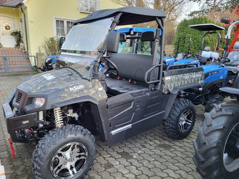 Hisun Sector 550 Allrad 4x4 + Differenzial-Sperre + Straßenzulassung U
