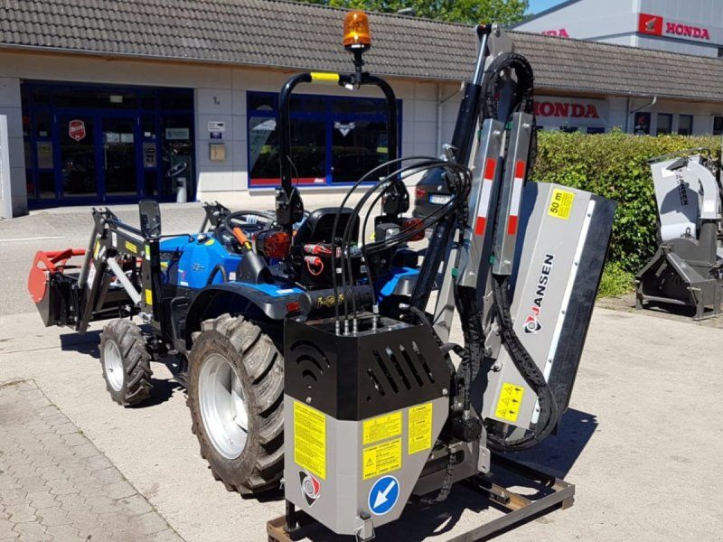 Solis 26 + Jansen HMS-100(180) Mulcher / Heckenschere + Frontlader + G