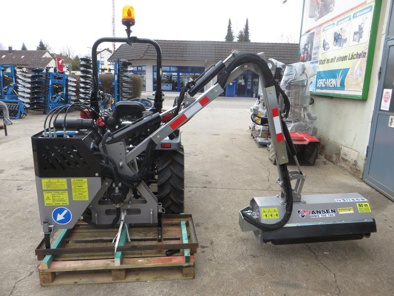 Solis 26 + Jansen HMS-100(180) Mulcher & Heckenschere + Straßenzulassu