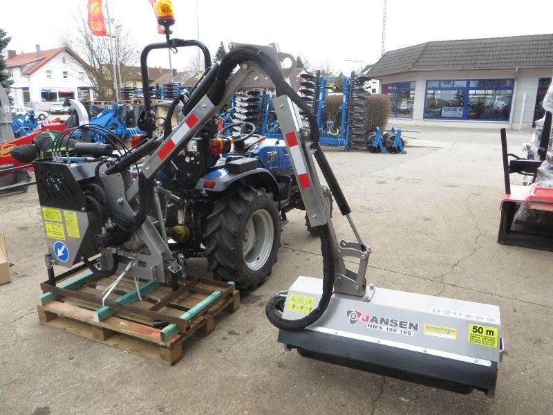Solis 26 + Jansen HMS-100(180) Mulcher & Heckenschere + Straßenzulassu