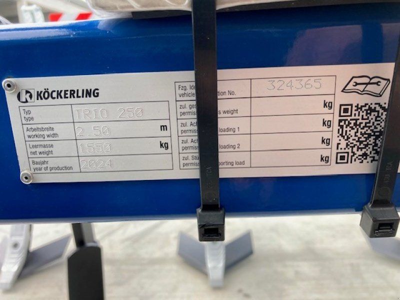 Köckerling Trio 250 mit Steinsicherung