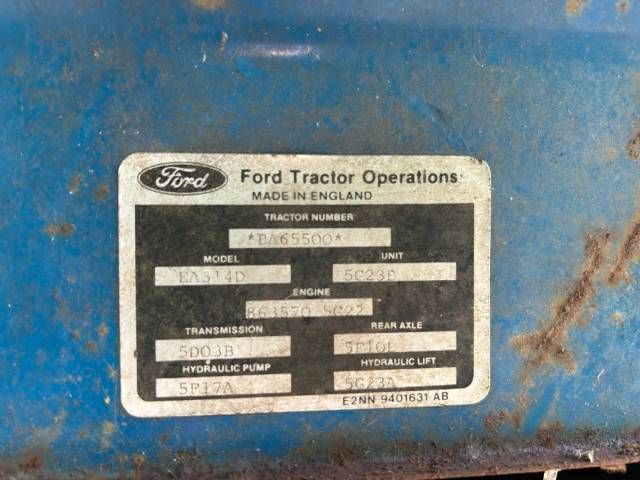 Landini 6550 Ford EA 314 D