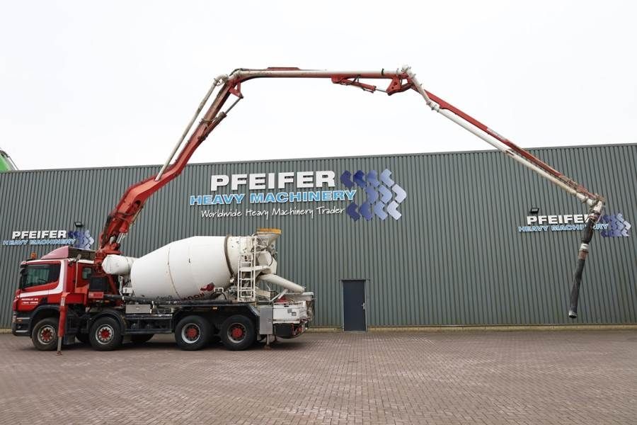 Scania 8x4 With Putzmeister PUMI 24-3.67CS Truck-mounted