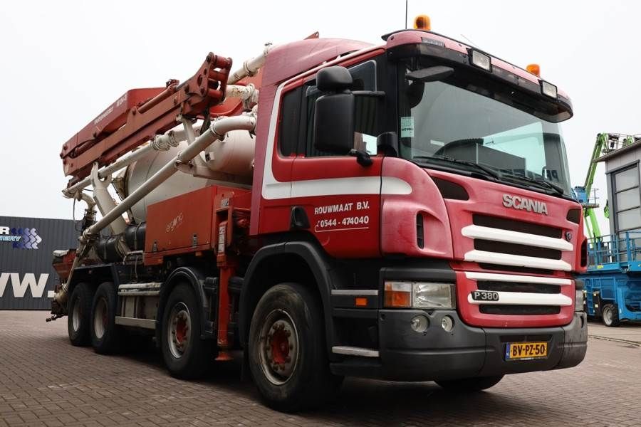 Scania 8x4 With Putzmeister PUMI 24-3.67CS Truck-mounted