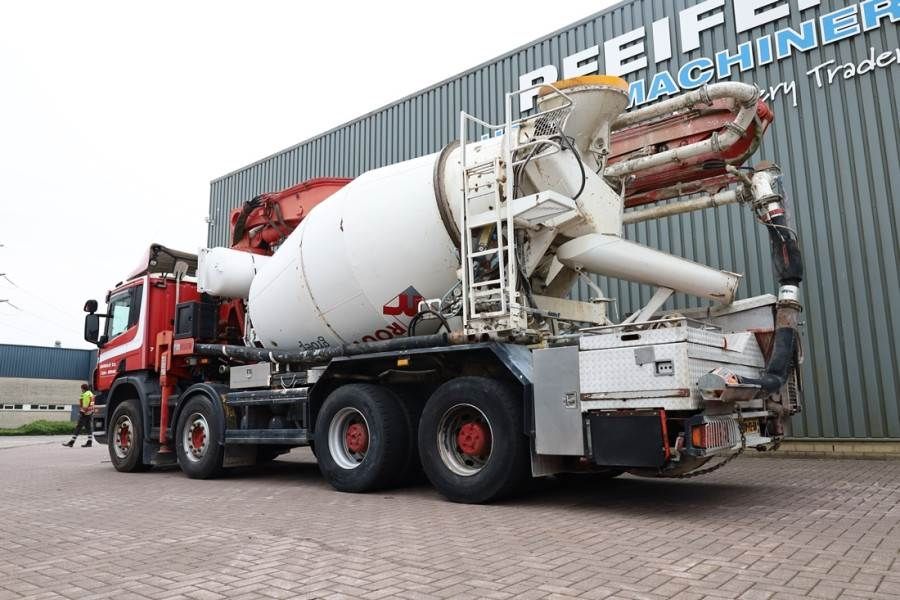 Scania 8x4 With Putzmeister PUMI 24-3.67CS Truck-mounted