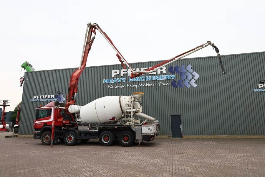 Scania 8x4 With Putzmeister PUMI 24-3.67CS Truck-mounted