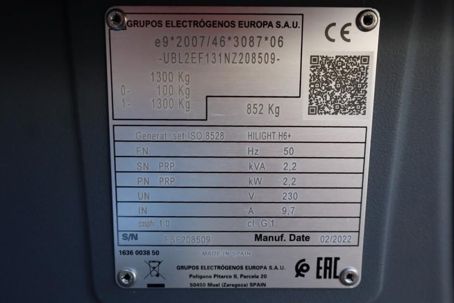 Atlas Copco Hilight H6+ Valid inspection, *Guarantee! Max Boom