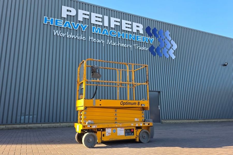 Haulotte Optimum 8 Electric, 7.77m Working Height, 230kg Ca