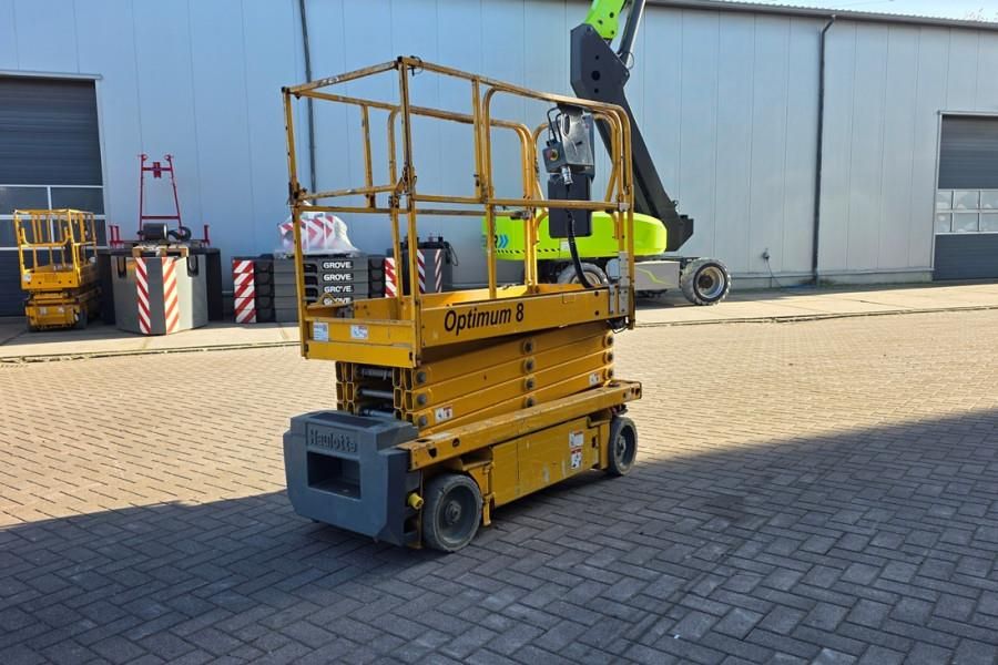 Haulotte Optimum 8 Electric, 7.77m Working Height, 230kg Ca