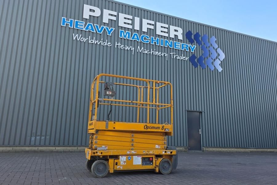 Haulotte Optimum 8 Electric, 7.77m Working Height, 230kg Ca