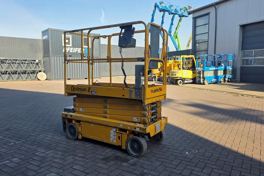 Haulotte Optimum 8 Electric, 7.77m Working Height, 230kg Ca