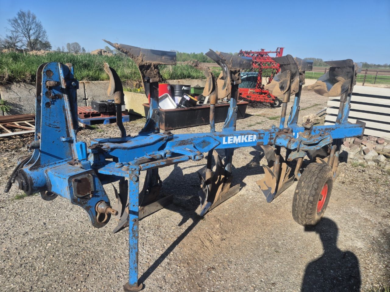Lemken Opal 140 4 schaar ploeg