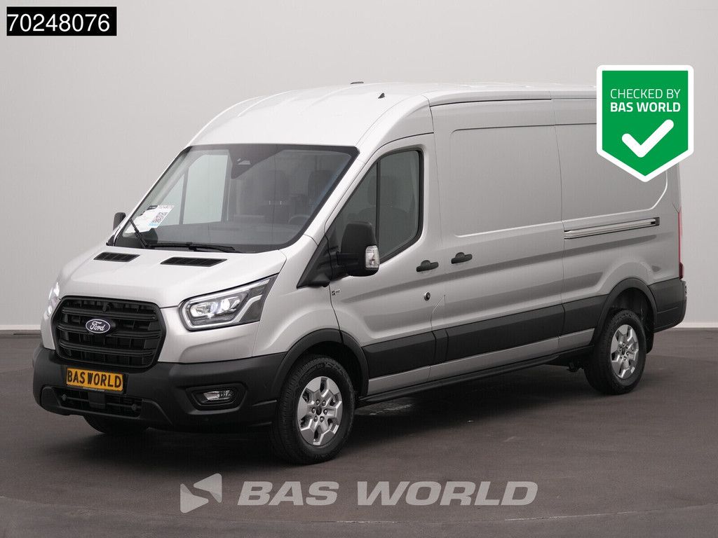 Ford Transit 165pk BPM VRIJ! Automaat 2025 model Dubbele schuifdeur L3H2 ACC 360camera Navi CarPlay Xenon Camera 11m3 A/C