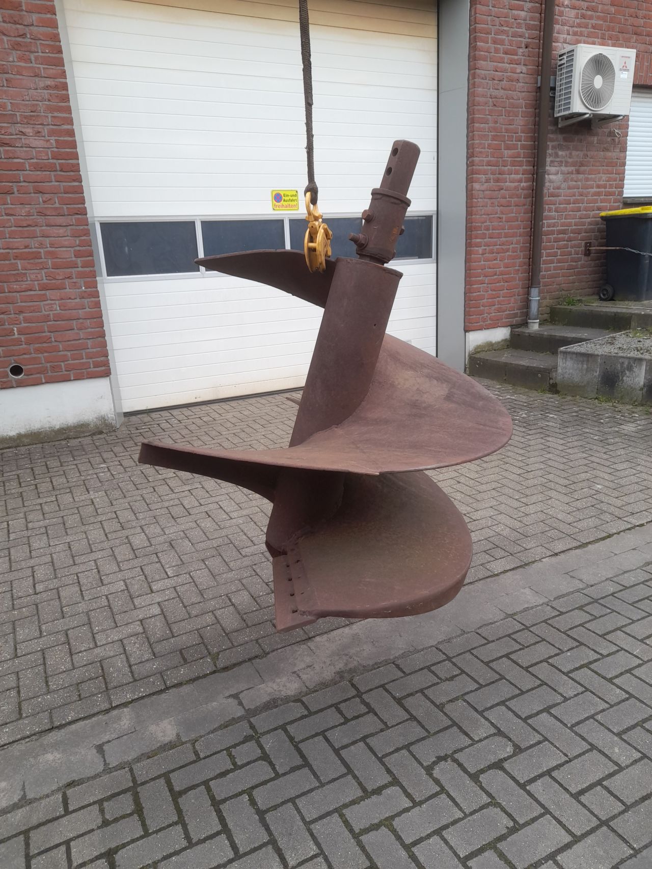 Erdbohr Bohrschnecke 120 cm