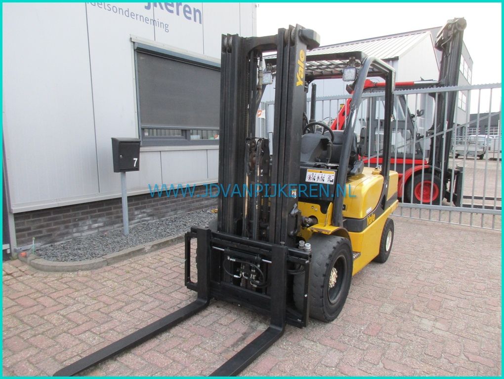 Yale GDP35VX 7005uur+triplex4.5+sideshift+4xhydraulic+diesel