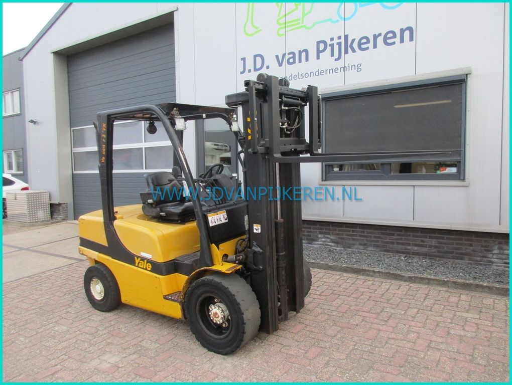 Yale GDP35VX 7005uur+triplex4.5+sideshift+4xhydraulic+diesel
