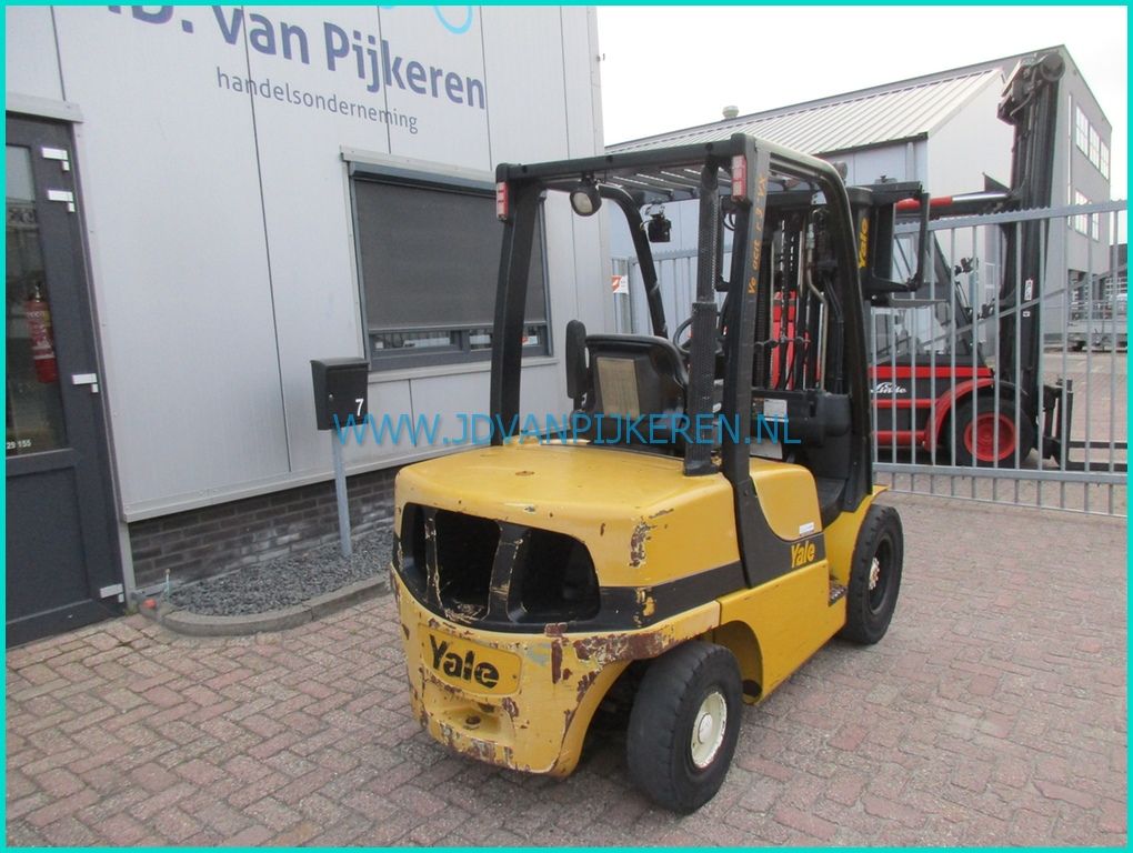 Yale GDP35VX 7005uur+triplex4.5+sideshift+4xhydraulic+diesel