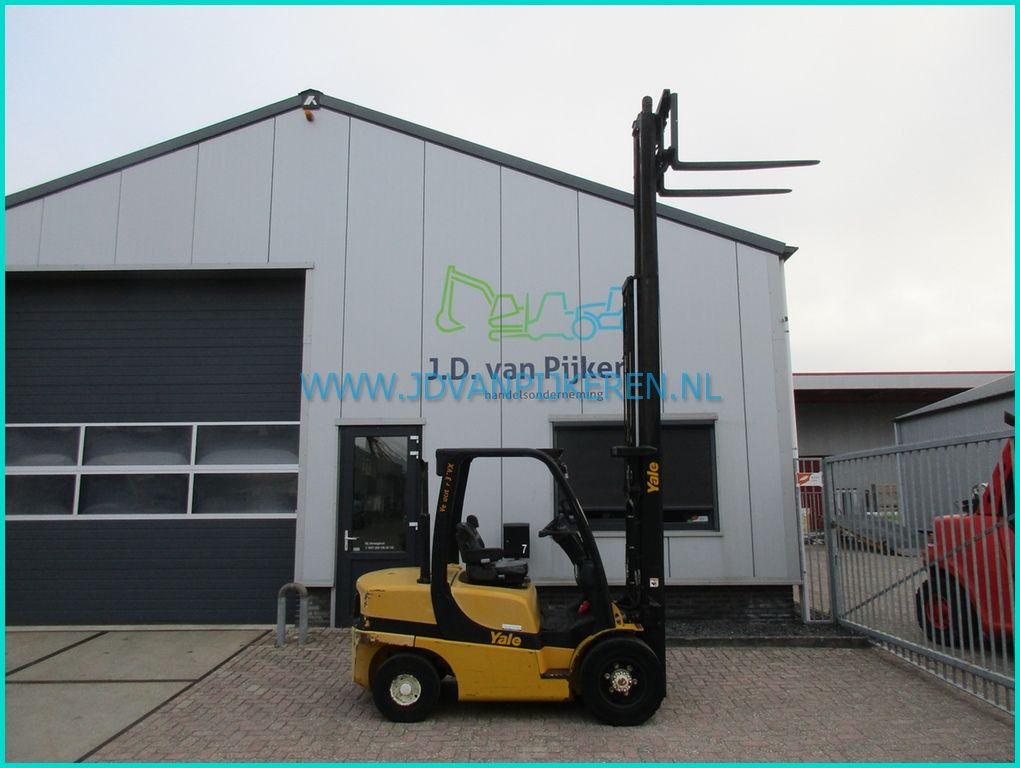 Yale GDP35VX 7005uur+triplex4.5+sideshift+4xhydraulic+diesel