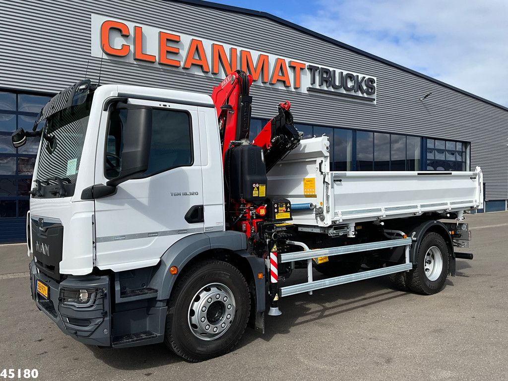 MAN TGM 18.320 Euro 6 Fassi 13 Tonmeter laadkraan NEW AND UNUSED!